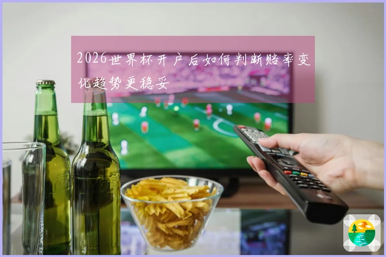2026世界杯开户后如何判断赔率变化趋势更稳妥
