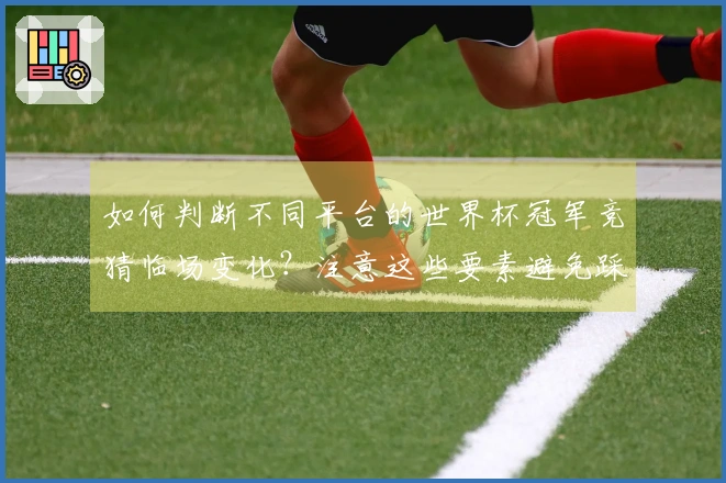 如何判断不同平台的世界杯冠军竞猜临场变化？注意这些要素避免踩雷