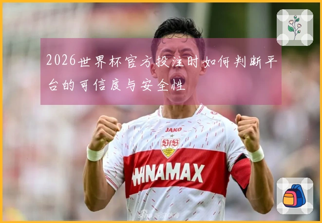 2026世界杯官方投注时如何判断平台的可信度与安全性